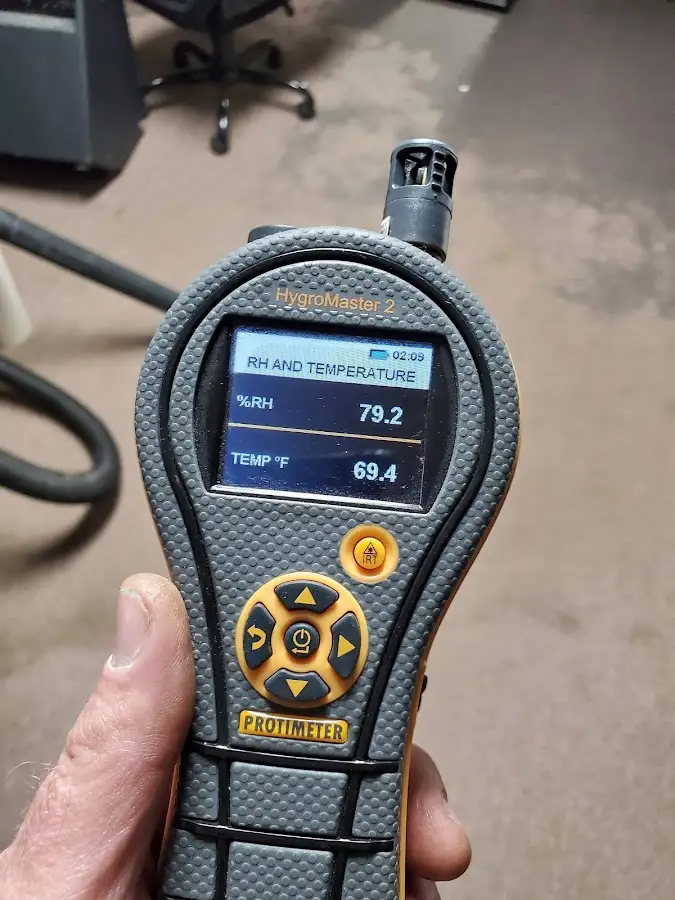 Moisture meter humidity assessment for Mold Remediation & Removal in Middle